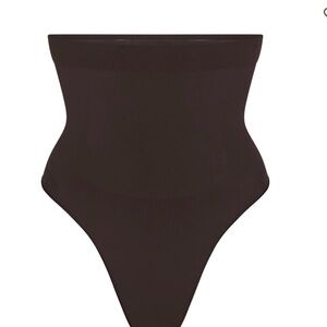 NWT  SHEER SCULPT HIGH-WAISTED THONG